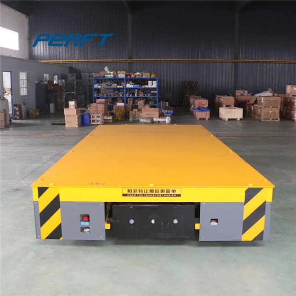 Motorized Transfer Trolley With Integrated Screw Jack Lift Table 5 Ton